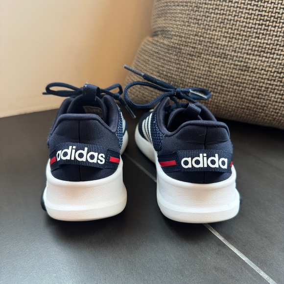 Adidas Racer Tr 2.0 Navy and White Running Shoes - Picture 6 of 7